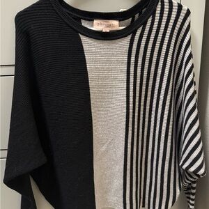 Philosophy Monochrome Striped Sweater